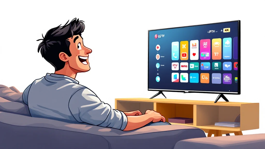 IPTV for LG TV streaming 250K channels in 4K Ultra HD