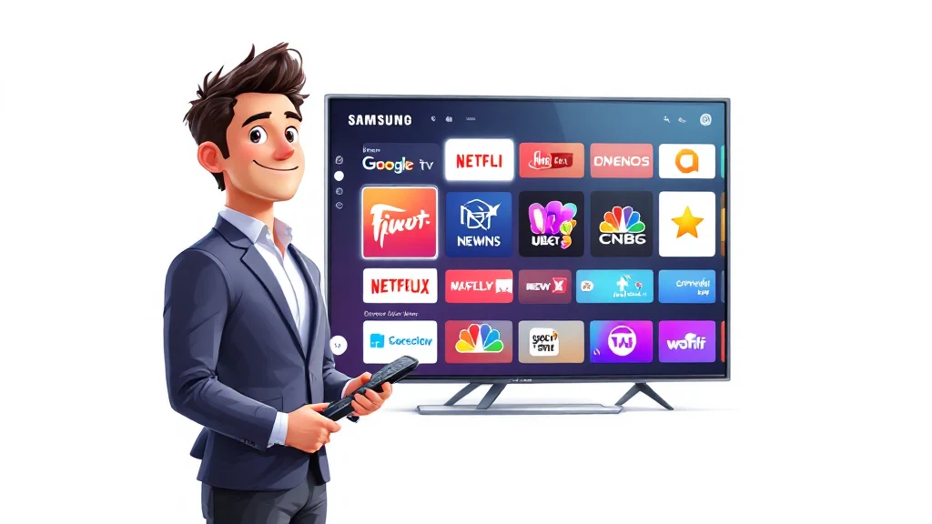IPTV for Samsung TV showing 250K premium channels in 4K