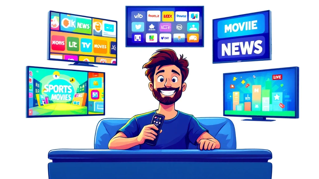 Premium IPTV for 5 devices streaming 250K channels on multiple screens